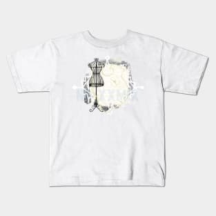 Mannequin and bull abstract collage Kids T-Shirt